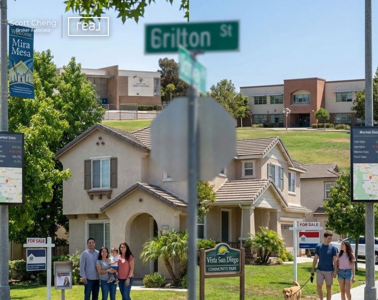 Mira Mesa बनाम Vista San Diego फर्स्ट-टाइम बायर्स 2026: घर की कीमतें, स्कूल और $900K से कम स्टार्टर होम्स पर मोहल्लों की तुलना—क्लोज़िंग से पहले सुरक्षित करने के लिए