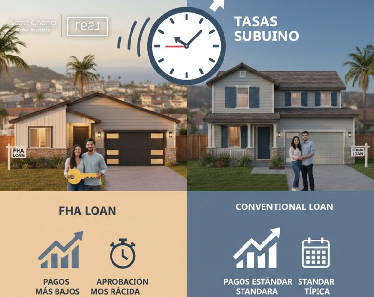 Préstamos FHA vs Convencionales 2026: Pagos Más Bajos para Compradores en San Diego