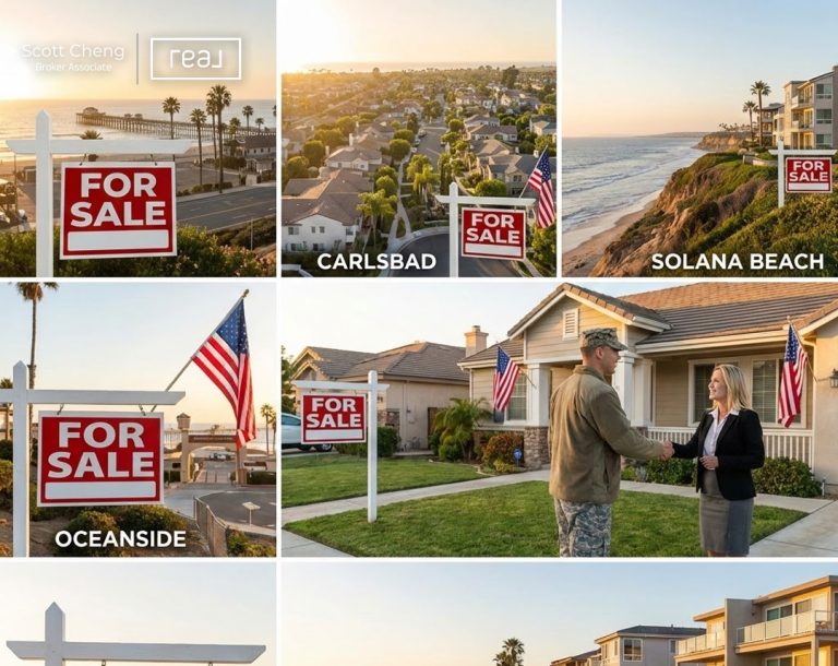 Carlsbad vs Oceanside vs Solana Beach for Veterans Using VA Loans 2026 Home Values