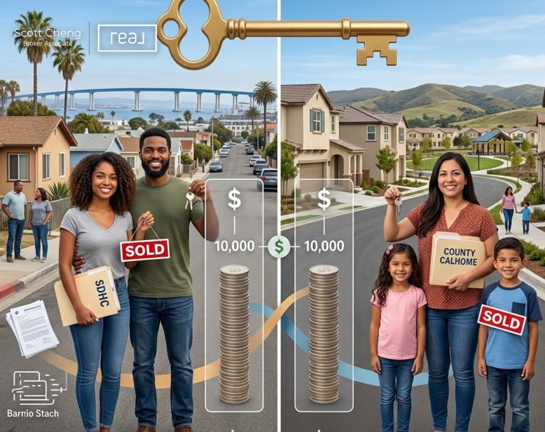 SDHC Low-Income Deferred Loan vs County CalHome Program for San Diego First-Time Buyers 2026: Which Covers More Closing Costs Up to $10,000 and Closes Faster in 60 Days?