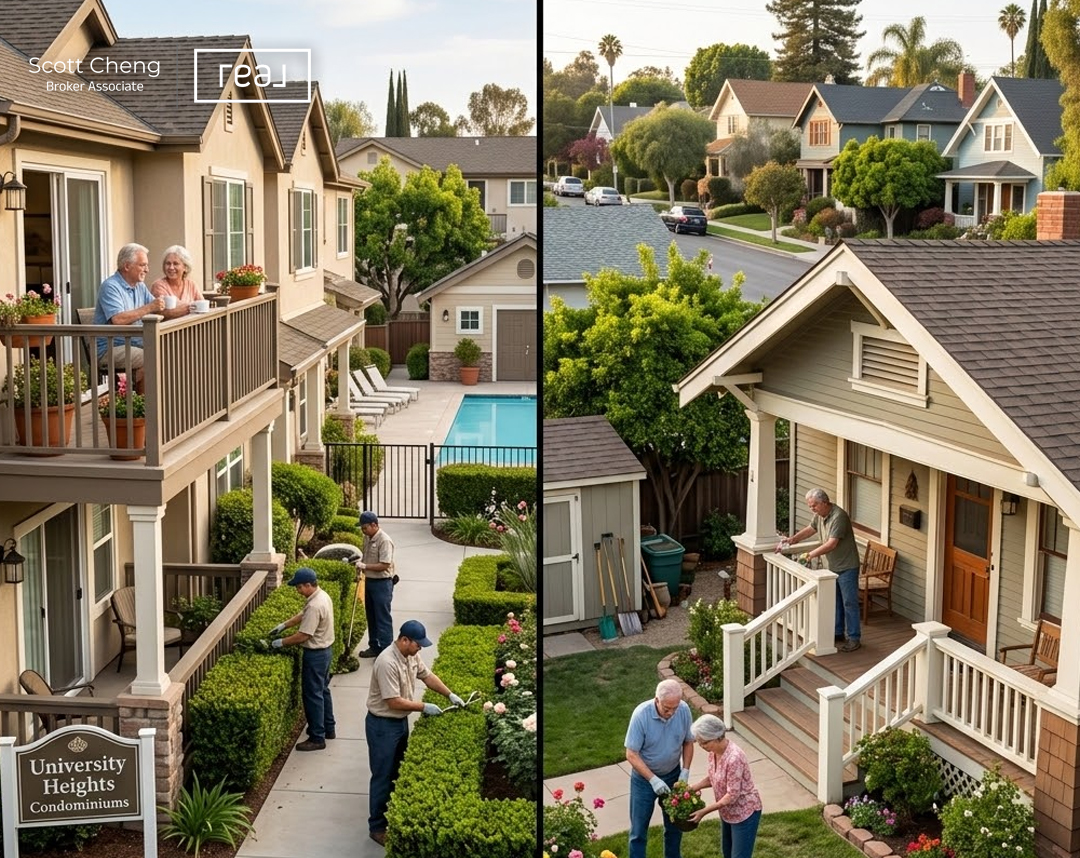 HOA Fee vs No-HOA Comparison for Downsizers in University Heights San Diego 2026: How to Choose Low-Cost Maintenance Options Before Listing Your Current Home