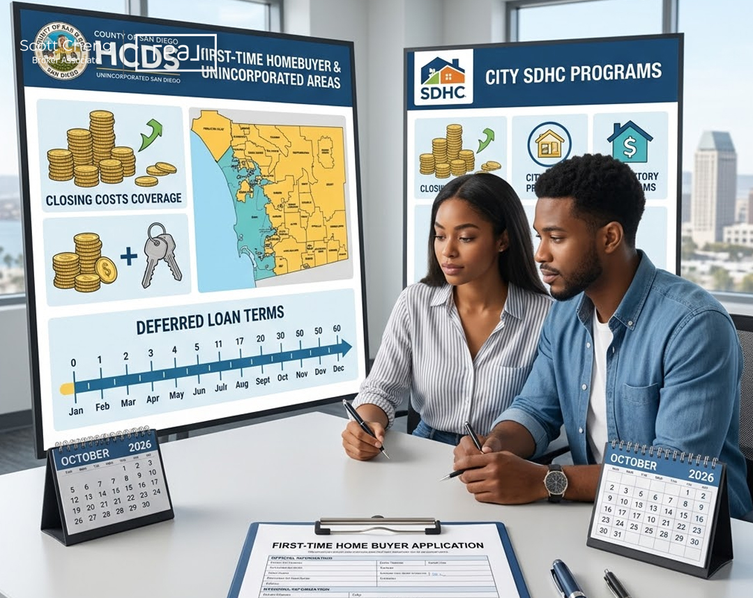 CalHome vs SDHC for First-Time Buyers in San Diego: Closing Costs & Loans Explained for 2026