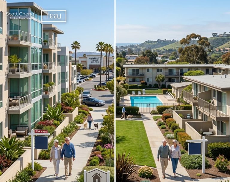 University City vs Clairemont 2026: Best San Diego Condos Under $1M for Downsizers