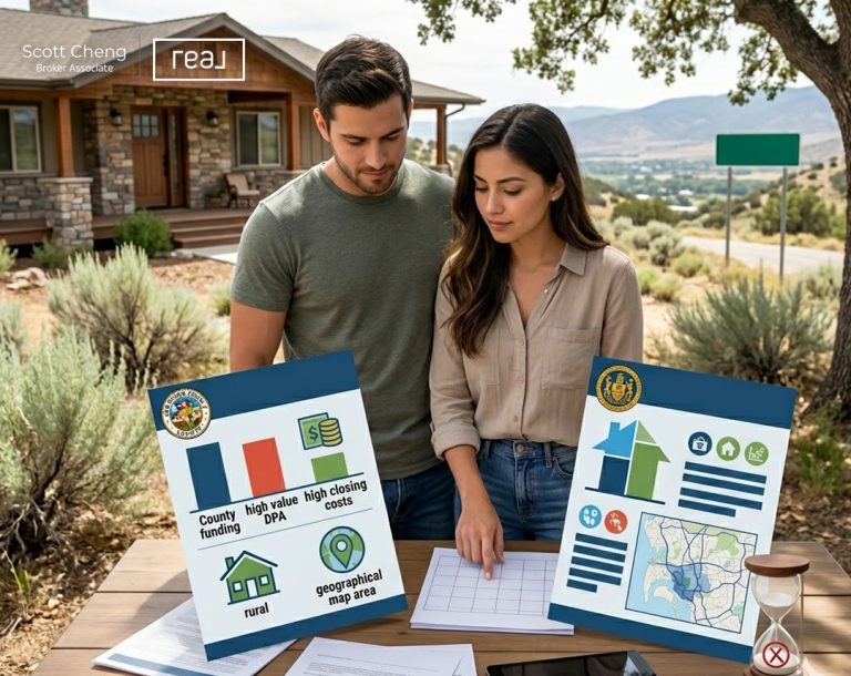 County CalHome vs City SDHC Programs for First-Time Buyers Outside 921 Zips 2026: Which Provides Up to 22% DPA + $10K Closing Costs in Unincorporated Areas Before Funds Deplete?