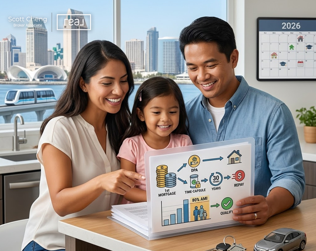 Can You Get Deferred Down Payment Help in San Diego 2026 at 80% AMI