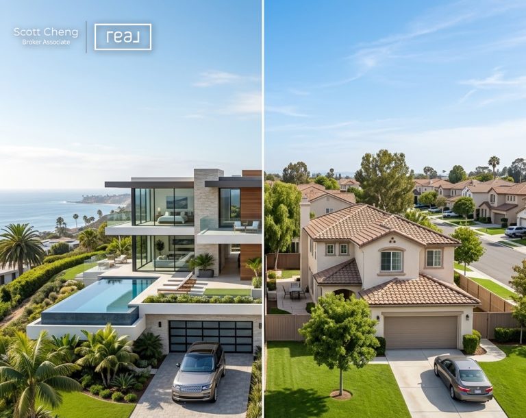 San Diego Luxury Homes vs Standard Properties: Which is the Best Choice for Relocating Professionals?