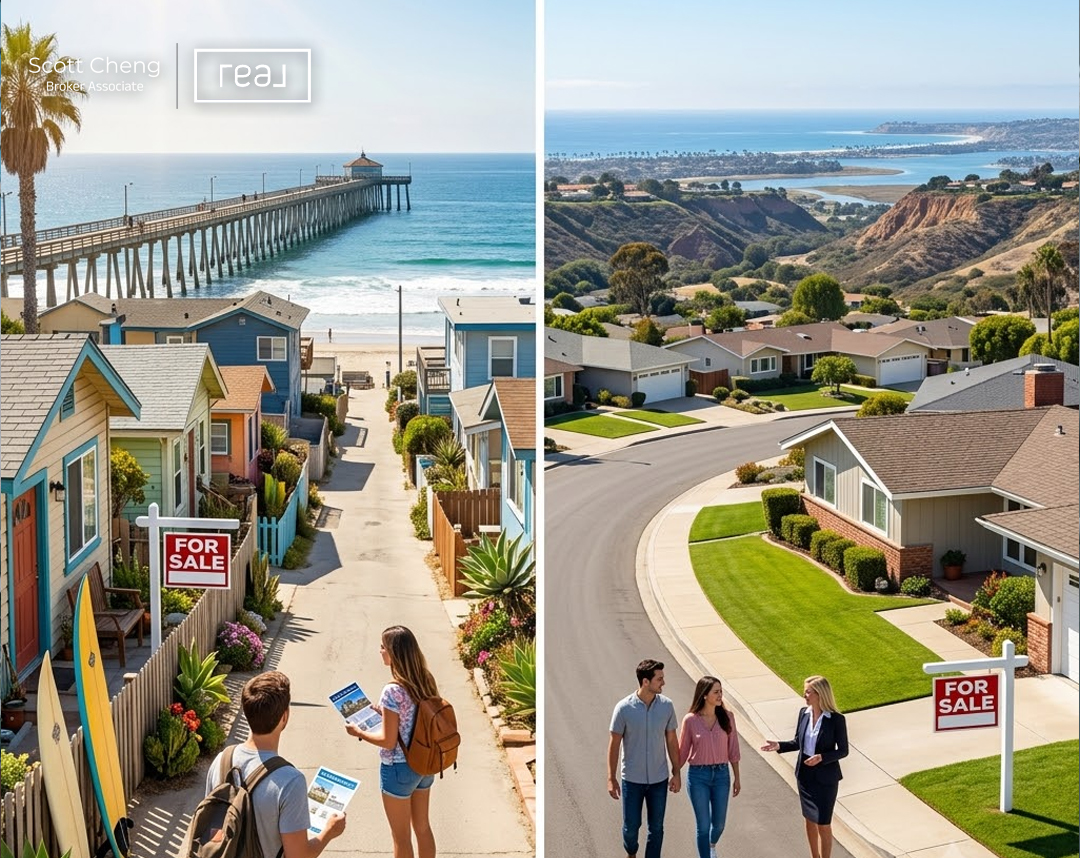Ocean Beach vs. Clairemont San Diego: A First-Time Buyer Comparison