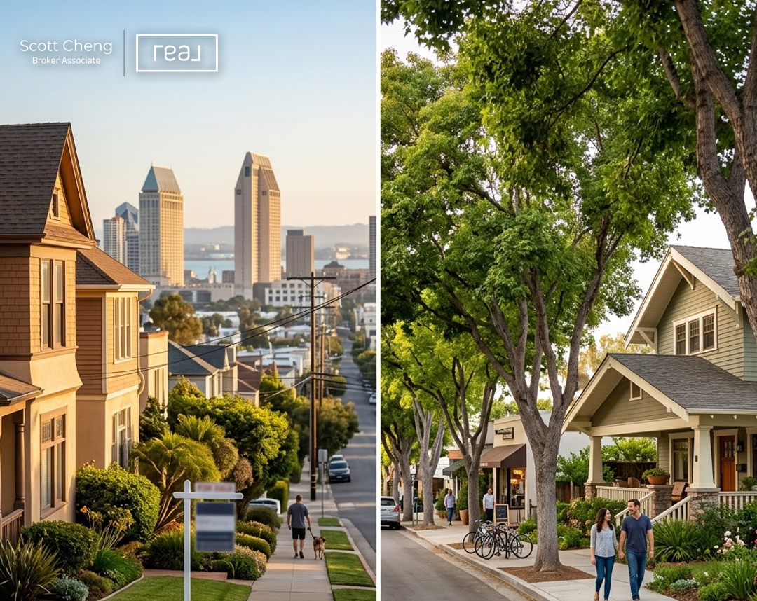 Golden Hill vs. South Park San Diego: Which Is Right for First-Time Buyers?